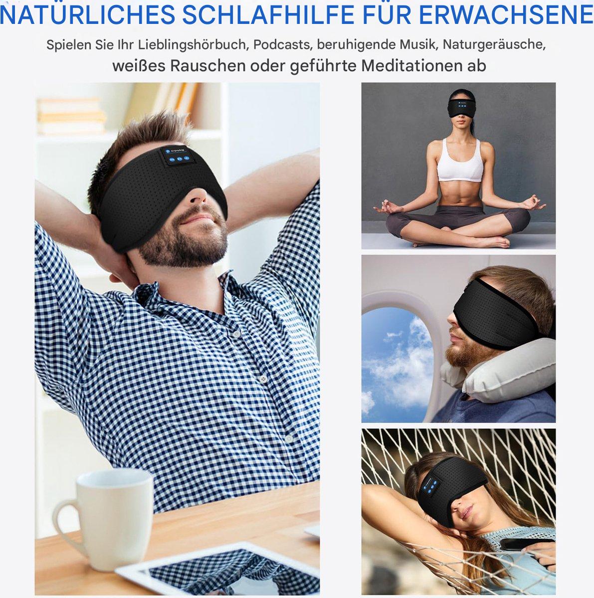 TravelTime Schlafmaske mit Lautsprechern
