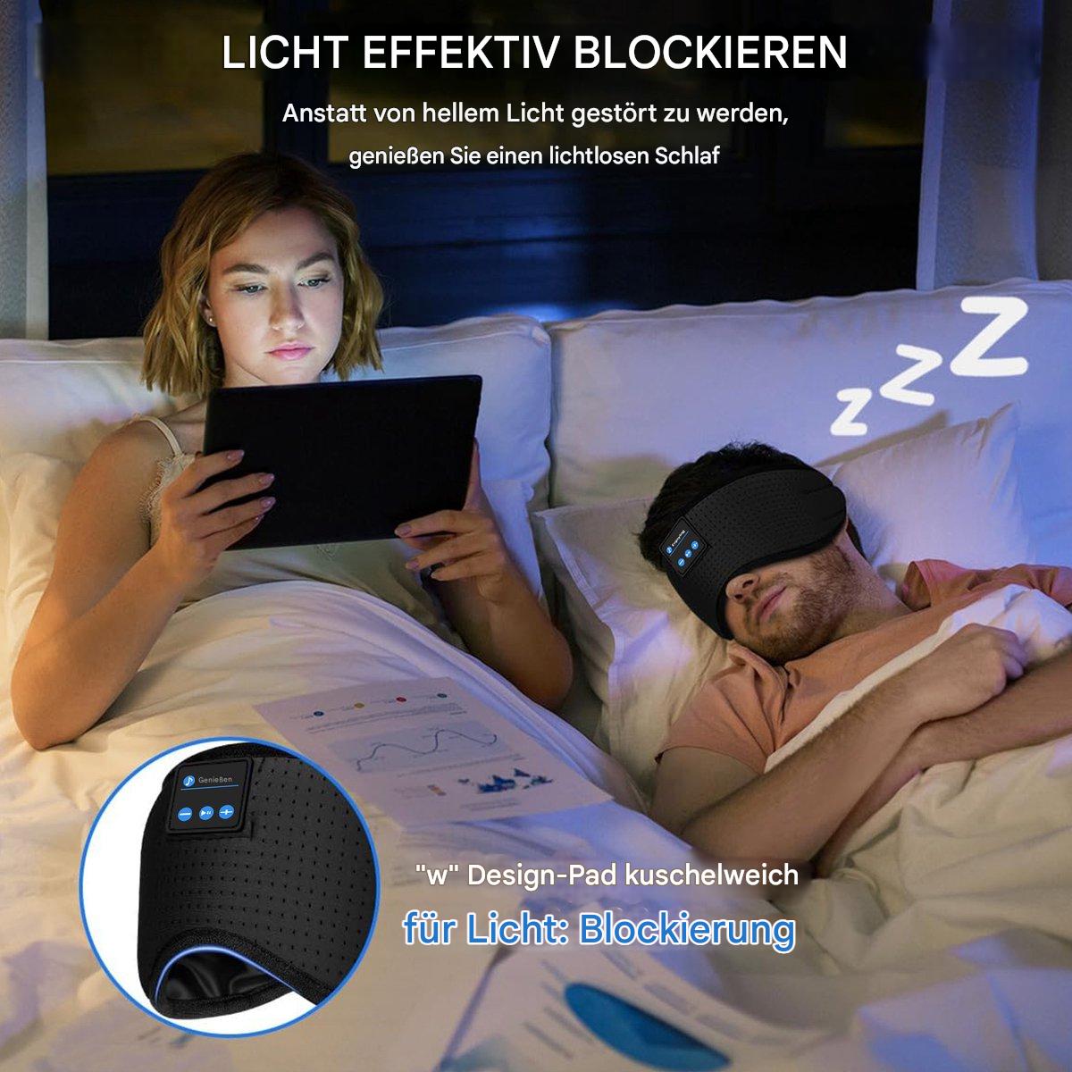 TravelTime Schlafmaske mit Lautsprechern