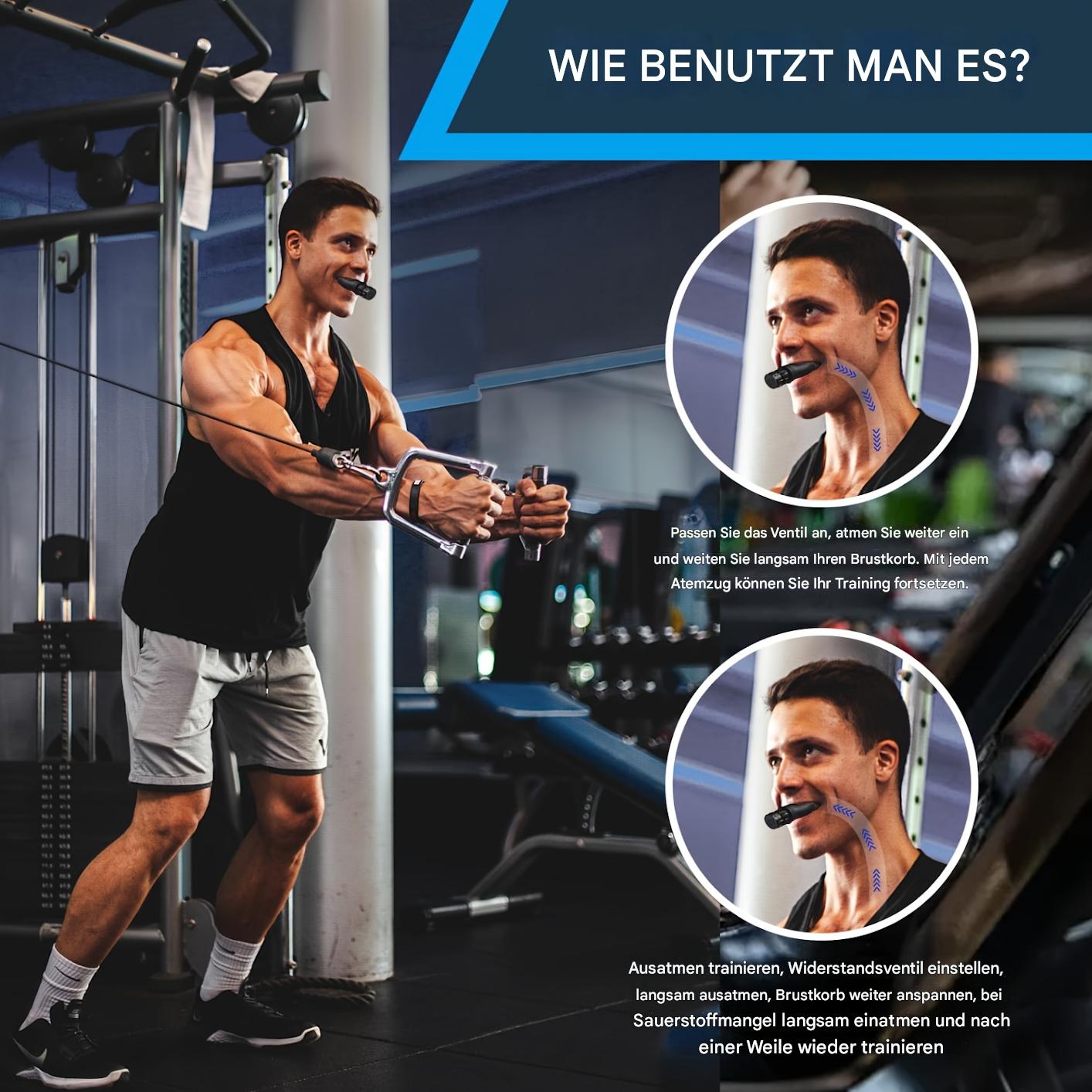 Atemmundstück für Training
